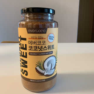 에버코코 코코넛 슈가 — 5점을 준 리뷰어가 2019년 7월 올린 사용 사진