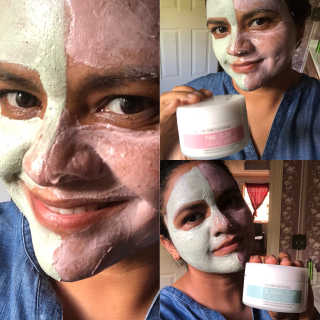 Dr.pore tightening pink clay facial mask — 5점을 준 리뷰어가 2018년 9월 올린 사용 사진