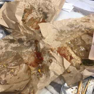 [오션스 수제버거] 25,000원 이용권 — 5점을 준 리뷰어가 2020년 2월 올린 사용 사진