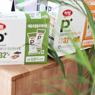 하림 P+ 닭가슴살 프로틴 쉐이크 — 5점을 준 리뷰어가 2019년 6월 올린 사용 사진