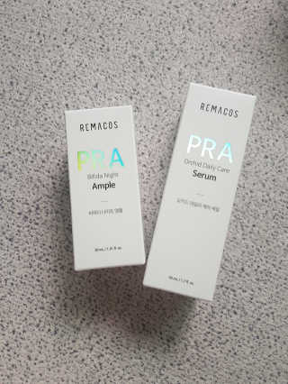리메코스 PRA 비피다나이트앰플+PRA 오키드데일리케어세럼 — 5점을 준 리뷰어가 2019년 6월 올린 사용 사진