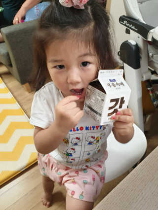 [매일유업] 우유속에 어쩌구_7개 모바일쿠폰 — 5점을 준 리뷰어가 2019년 6월 올린 사용 사진