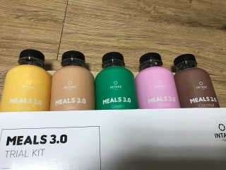 인테이크 밀스 3.0 Trial Kit(보틀형 5종) — 3.5점을 준 리뷰어가 2017년 4월 올린 사용 사진