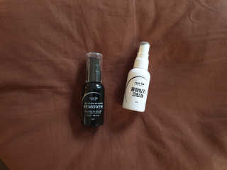 뷰오케이 욕실 화장실 셀프 물때제거 코팅제,리무버 50ml — 3.5점을 준 리뷰어가 2019년 5월 올린 사용 사진