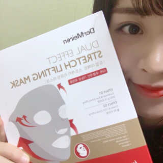 더메이런 듀얼 이펙트 스트레치 리프팅 마스크 — 5점을 준 리뷰어가 2017년 1월 올린 사용 사진