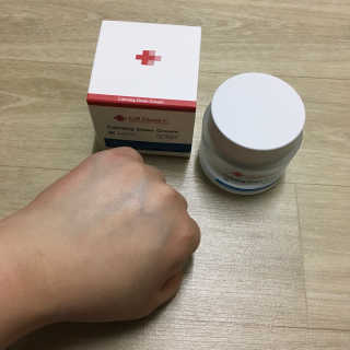 셀퓨전씨 카밍 다운 크림 — 4.67점을 준 리뷰어가 2018년 11월 올린 사용 사진