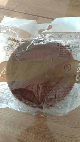 에어프라이어 전용 실리콘 조리용기 에프팟 — 4점을 준 리뷰어가 2019년 12월 올린 사용 사진