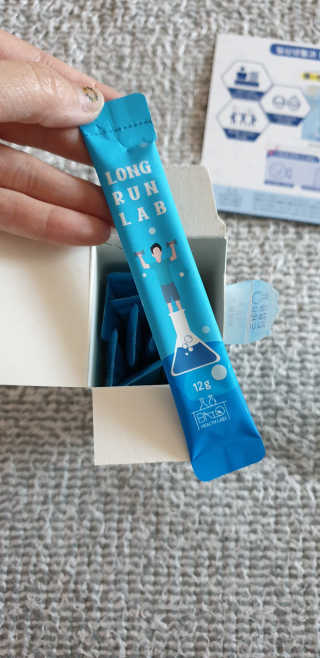 BAIO HEALTH LABS LONG RUN LAB 10개입 1박스 — 3점을 준 리뷰어가 2020년 3월 올린 사용 사진