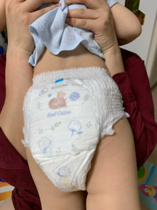 보솜이 리얼코튼 팬티형 — 5점을 준 리뷰어가 2019년 3월 올린 사용 사진