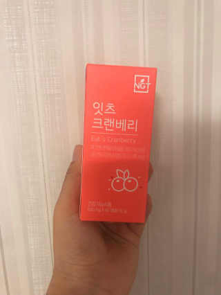 네츄럴굿띵스 잇츠 크랜베리 1병 30일분 — 4.5점을 준 리뷰어가 2019년 11월 올린 사용 사진