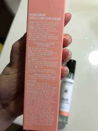 더블유드레스룸 드레스퍼퓸 150ml — 3점을 준 리뷰어가 2018년 11월 올린 사용 사진