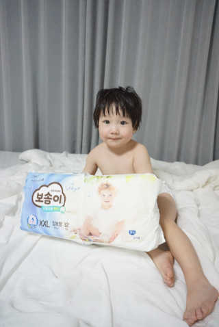 보솜이 리얼코튼 팬티형 — 5점을 준 리뷰어가 2019년 3월 올린 사용 사진
