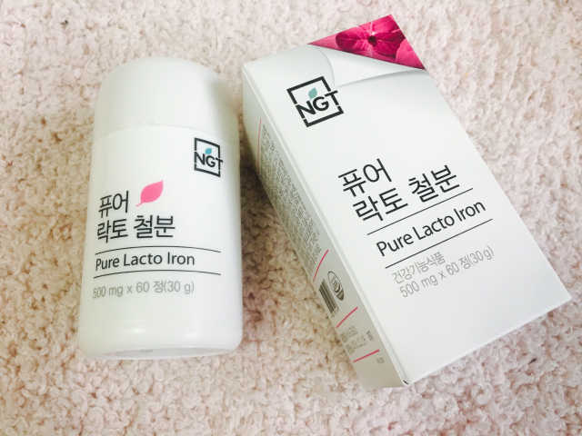 퓨어 락토 철분 60일분 리뷰 사진