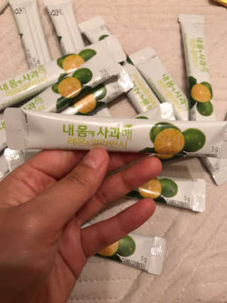 넥스트비티 내몸에 사과해 레몬 깔라만시 — 5점을 준 리뷰어가 2018년 8월 올린 사용 사진