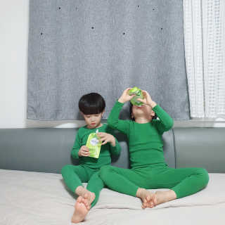 데르뜨 떠먹는 과일 3종, 짜먹는 과일 2종 총 10개 체험 — 5점을 준 리뷰어가 2020년 3월 올린 사용 사진