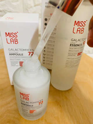 (주)에네스티 미스랩 갈락토미세스 엔리치드 앰플 — 4점을 준 리뷰어가 2020년 1월 올린 사용 사진