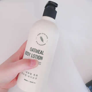 (주)에네스티 내추럴 촉촉  오트밀 바디로션 500ml — 4.5점을 준 리뷰어가 2019년 8월 올린 사용 사진