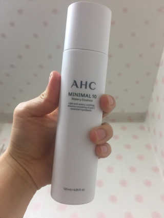 AHC 에이 에이치 씨 미니멀 10 워터리 에센스 — 5점을 준 리뷰어가 2018년 11월 올린 사용 사진