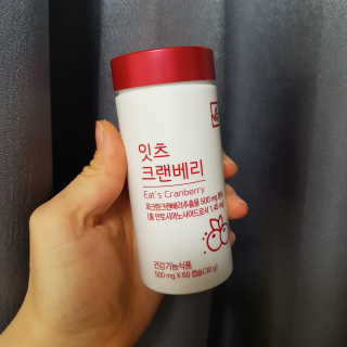 네츄럴굿띵스 잇츠 크랜베리 1병 30일분 — 5점을 준 리뷰어가 2019년 11월 올린 사용 사진