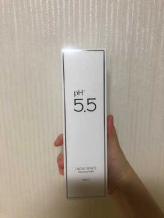 포므시 스노우화이트클렌징폼pH5.5 — 5점을 준 리뷰어가 2019년 10월 올린 사용 사진
