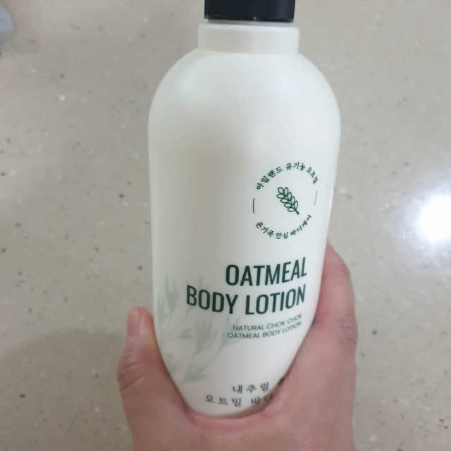 내추럴 촉촉  오트밀 바디로션 500ml 리뷰 사진