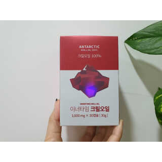 이너블릭 이너타임 크릴오일 — 5점을 준 리뷰어가 2019년 12월 올린 사용 사진