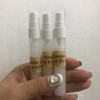 라모수 퍼퓸 소프트닝 컨디셔너 헤어 미스트 — 3.5점을 준 리뷰어가 2019년 1월 올린 사용 사진