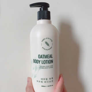 (주)에네스티 내추럴 촉촉  오트밀 바디로션 500ml — 5점을 준 리뷰어가 2019년 10월 올린 사용 사진
