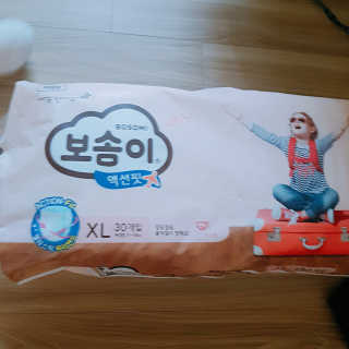 보솜이 액션핏 팬티형 — 5점을 준 리뷰어가 2019년 3월 올린 사용 사진