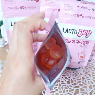 락토조이 구미젤리 복숭아맛 — 5점을 준 리뷰어가 2019년 8월 올린 사용 사진