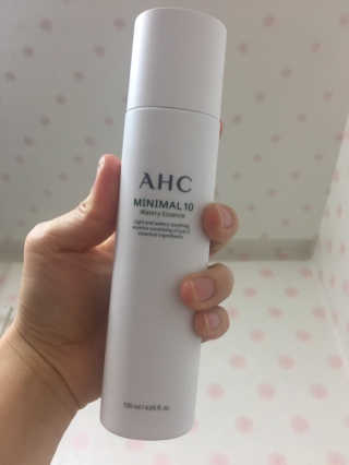 AHC 에이 에이치 씨 미니멀 10 워터리 에센스 — 5점을 준 리뷰어가 2018년 11월 올린 사용 사진