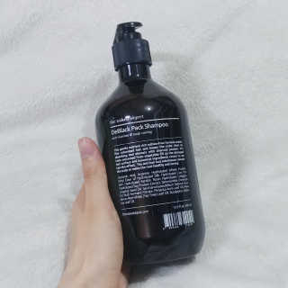 the naked object [탈모볼륨샴푸] 디블랙 팩 샴푸 — 5점을 준 리뷰어가 2019년 12월 올린 사용 사진