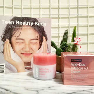 Wishtrend Acid-Duo 히비스커스 63 크림 — 5점을 준 리뷰어가 2019년 12월 올린 사용 사진