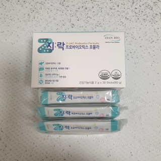지노바 지락프로바이오틱스포뮬라 — 5점을 준 리뷰어가 2019년 11월 올린 사용 사진