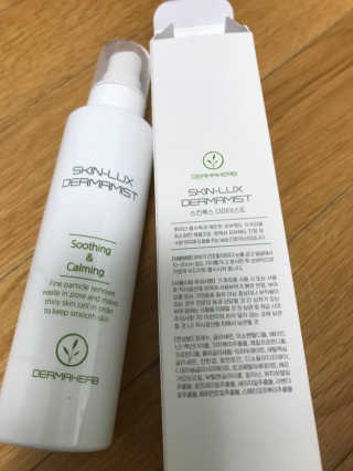 [더마허브] 스킨룩스 더마미스트 150ml — 5점을 준 리뷰어가 2018년 3월 올린 사용 사진