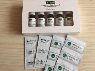어니시 닥터에이 99앰플 세트 10ml X 5개 — 5점을 준 리뷰어가 2019년 4월 올린 사용 사진