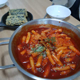 화곡미담 옛날 떡볶이 — 5점을 준 리뷰어가 2020년 2월 올린 사용 사진