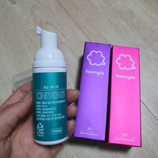 폼글 I foamgle [폼글] 거품가글 50ml 3종 - 민트, 라벤더, 라즈베리 — 4점을 준 리뷰어가 2019년 11월 올린 사용 사진