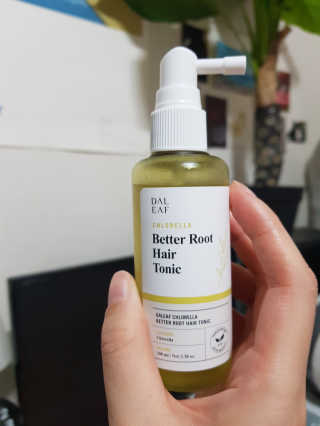 달리프 클로렐라 베러 루트 헤어토닉 100ml — 4점을 준 리뷰어가 2020년 1월 올린 사용 사진