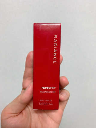 미샤 래디언스 퍼펙트핏 파운데이션 SPF30 PA++ — 4.5점을 준 리뷰어가 2020년 4월 올린 사용 사진