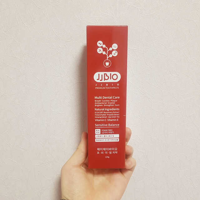 JJBIO_NEW 제이제이바이오 프리미엄 치약 리뷰 사진