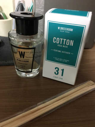 더블유드레스룸 퍼퓸 디퓨저 70ml — 4.5점을 준 리뷰어가 2018년 7월 올린 사용 사진