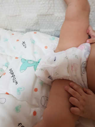 보솜이 리얼코튼 팬티형 — 5점을 준 리뷰어가 2019년 3월 올린 사용 사진