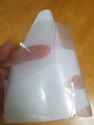 셀더마 마린 콜라겐 하이드로겔 마스크팩 5박스 — 5점을 준 리뷰어가 2020년 3월 올린 사용 사진