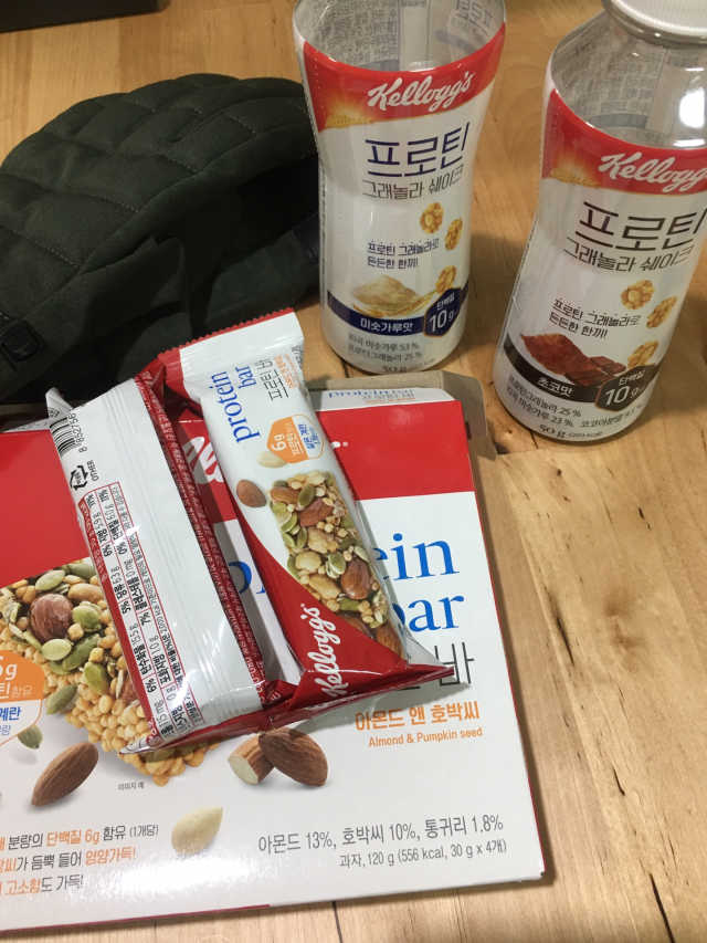 프로틴바 멀티팩+프로틴 그래놀라 쉐이크 2종 리뷰 사진