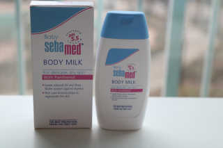 세바메드 베이비 바디밀크 200ml — 5점을 준 리뷰어가 2020년 1월 올린 사용 사진