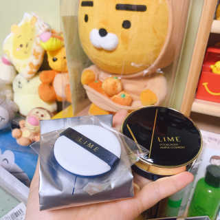 라임코스메틱 V 콜라겐 앰플 쿠션 — 4점을 준 리뷰어가 2019년 12월 올린 사용 사진