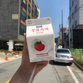 [매일유업] 우유속에 어쩌구_7개 모바일쿠폰 — 5점을 준 리뷰어가 2019년 6월 올린 사용 사진