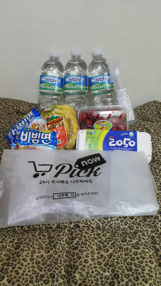 [강남,강서지역 한정]온라인편의점 나우픽 2만원 쿠폰 — 4.83점을 준 리뷰어가 2019년 4월 올린 사용 사진
