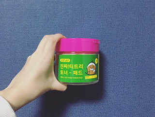 미플레이 진짜 티트리 토너 패드 — 5점을 준 리뷰어가 2018년 11월 올린 사용 사진